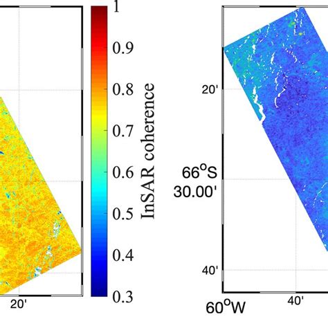 The Insar Derived Height Profiles H Insar And The Dms Dem H Dms