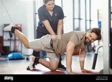 Rehabilitation therapy, therapeutic exercises, back strengthening