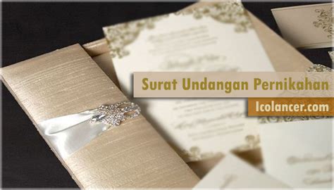 Surat undangan adalah salah satu surat yang memuat ajakan kepada seseorang atau kelompok untuk menghadiri kegiatan tertentu. Surat Undangan Pernikahan : Format Penulisan Beserta Contoh