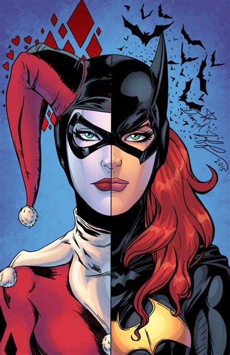 Batgirl Harley Quinn Art Print · Hectic · Online Store Powered By