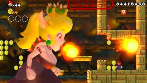 You Can Fight Bowsette In New Super Mario Bros U Mod Nerdist