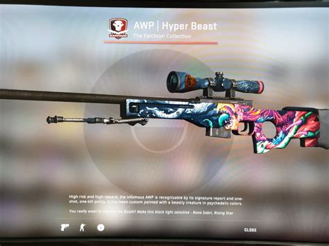 Awp Hyper Beast Factory New Csgo Video Gaming Gaming Accessories