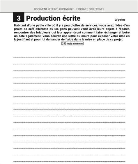 Production Crite Au Delf B Exemple De Lettre Formelle Au Maire Sur