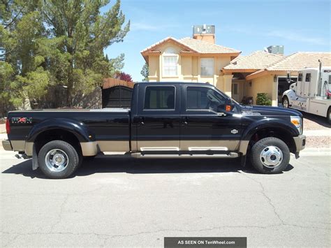 2011 Ford F450 4x4 Dually King Ranch Crew Cab