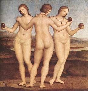Nude Painting The Three Graces Manufacturer Supplier Exporter