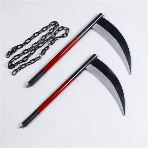 Game Guilty Gear Xrdsign Axl Low Cosplay Weapon Double Sickle Prop For Halloween Christmas