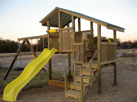 Backyard discovery weston all cedar wood playset swing set. homemade playset. YES PLEASE! | Diy playground, Backyard ...