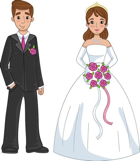 Wedding Png Clipart Bride And Groom Transparent Png Images Free Images