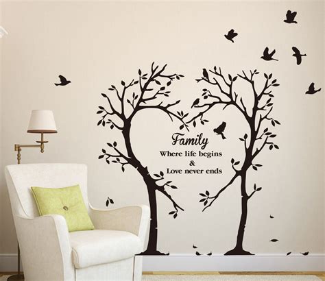 See more ideas about tree stump, tree stump decor, outdoor gardens. LARGE Family Inspirational Love Tree Wall Art Sticker, Wall Sticker Decal | Family tree wall art ...