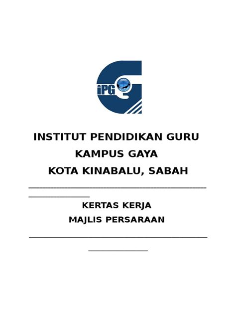 Kertas kerja kelas tambahan sabtu. Kertas Kerja Majlis Persaraan