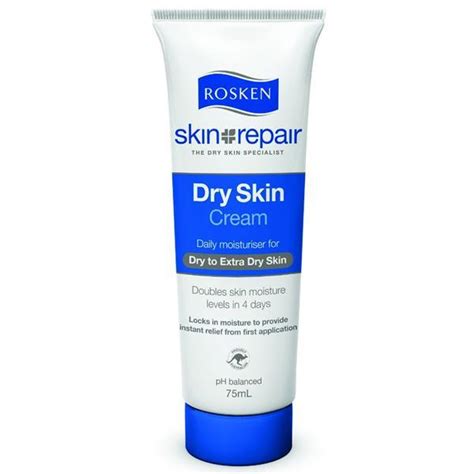 It works by forming a protective layer to seal in moisture for your skin. Rosken Skin Repair Dry Skin Cream 75 (end 3/26/2019 9:37 PM)