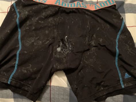 As Requested My Cum Boxers With A Fresh Load R Cumstained
