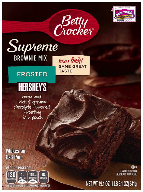 Betty Crocker Delights Brownie Mix Supreme Frosted 191 Pack Oz 12 12