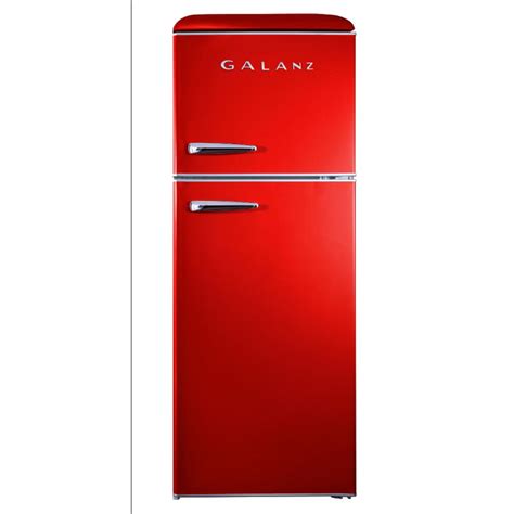 Galanz Cu Ft Retro Top Freezer Refrigerator With Dual Door True