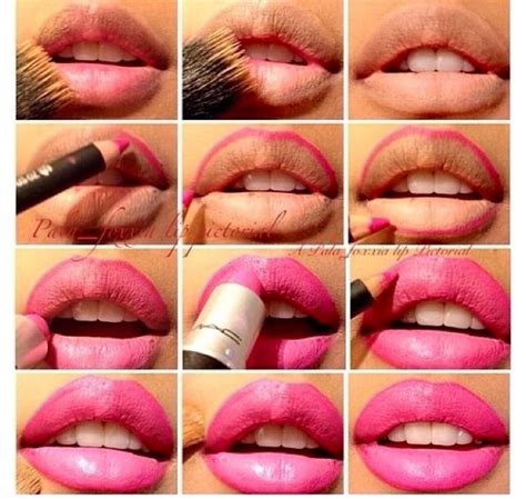 Pin By Nikki Shairs On Makeup Pink Lipstick Makeup Lipstick Tutorial
