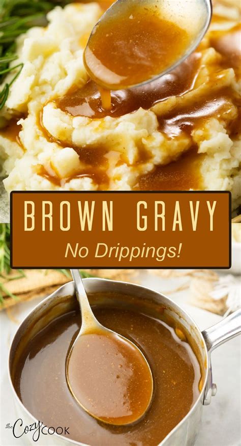 Easy Brown Gravy Brown Gravy Recipe Easy Beef Gravy Recipe Homemade Gravy Recipe