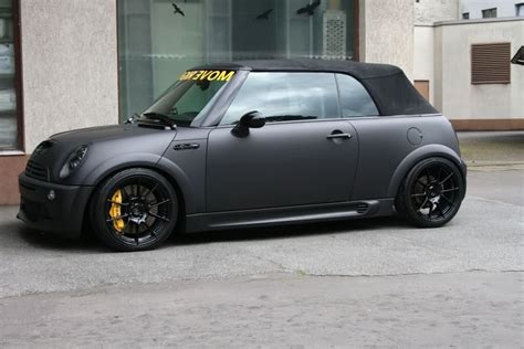 Matte Black Paint Job Pricing North American Motoring Mini Cabrio