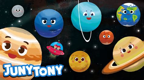 The Eight Planets Space Song For Kids Solar System Planet Song