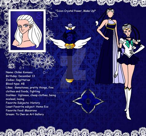 Sailor Moon Rb Sailor Ixion Bio By Kuroshi Tenshi On Deviantart
