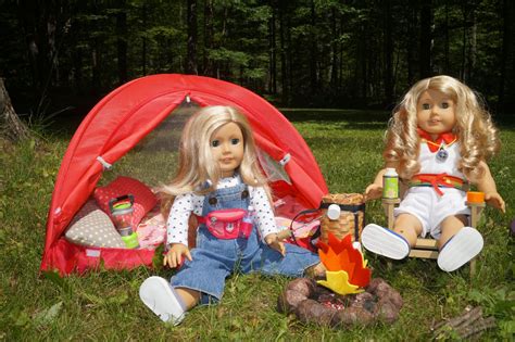 American Girl Doll Play The Camping Trip