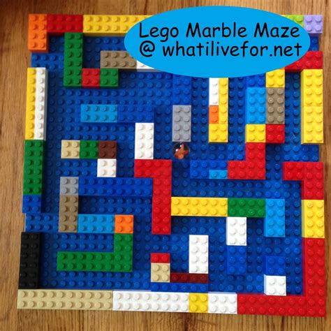 What I Live For Lego Marble Maze