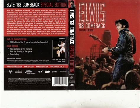 Elvis 68 Comeback Special Edition Elvis Presley 2006 Music Ep Dvd Ebay