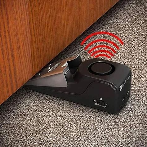 Upgraded Door Stop And Security Alarm Wireless Portable 120