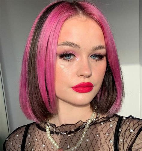 pink hair color by ellieaddis pink hair hair inspiration color hair color pink