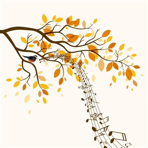 Autumn Music Illustrations Royalty Free Vector Graphics And Clip Art