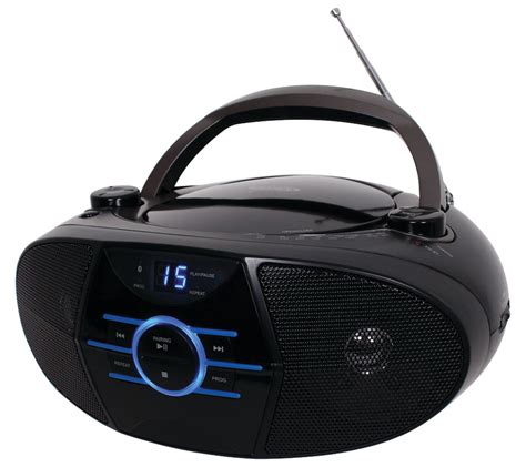 Jensen Portable Stereo Cd Player W Stereo Radio And Bluetooth