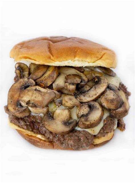 Mushroom Swiss Smash Burger Chef Dennis Blog Berichh Com