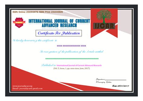 Editorial Board International Journal Of Current Advanced Research