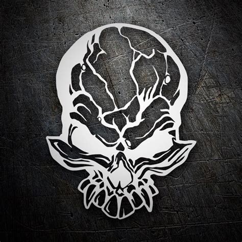 Wall Sticker Demon Skull