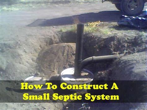 The 3 inch pipe is at a 1/8 to 1/4 inch slope per foot! How to Construct a Small Septic System | Septic system, Diy septic system, Off grid living