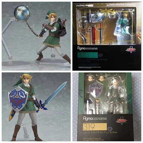 other anime collectibles anime figma 320 the legend of zelda twilight princess link dx ver