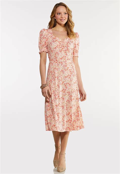 Sweetheart Floral Dress Juniormisses Cato Fashions In 2020 Fashion