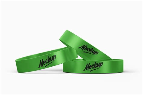 Free Wristbands Mockup Behance