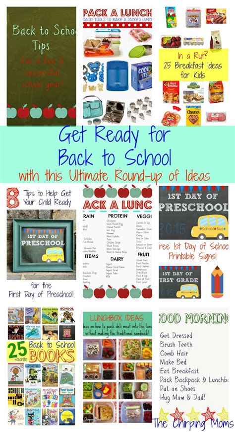 20 Back To School Tips And Ideas For A Great School Year The Chirping Moms