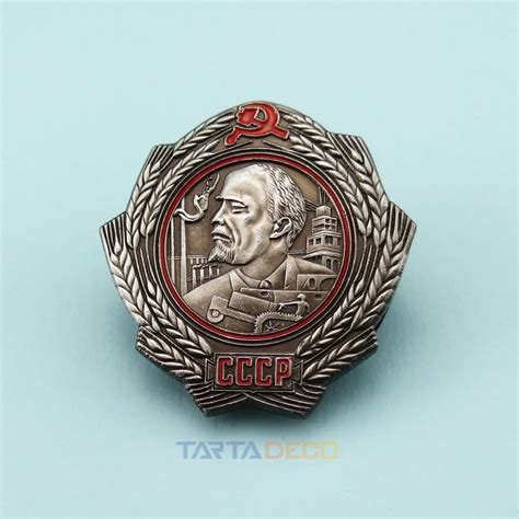 WW Soviet Union Lenin Badge CCCP Pin Medal WWII USSR Military Brooch Antique Silver Buy At