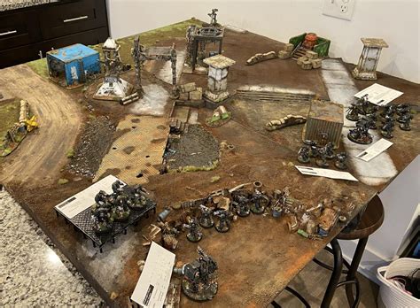 4x4 Table I Played My First Game Of Warhammer 40k In 2021 R