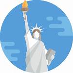 Liberty Statue Icon Icons Partners Travel J1