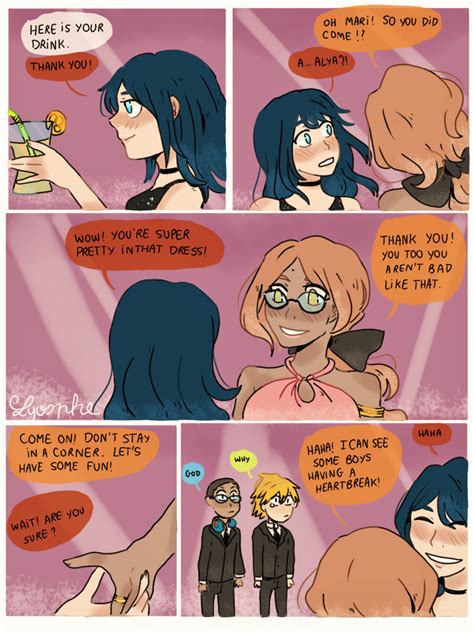 Some Alya And Marinette I Love Their Relationship They Are In The