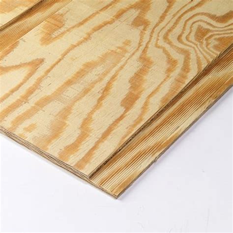 Plytanium Naturalrough Sawn Syp Plywood Panel Siding 059 In X 48 In
