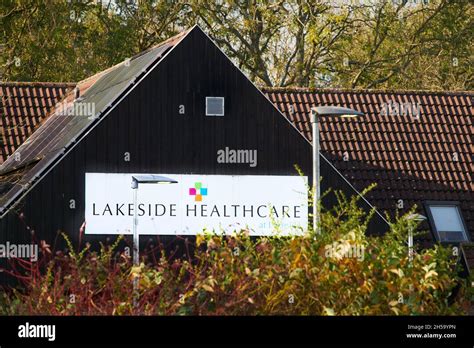 Lakeside Healthcare Centre At The Health Complex Corby England Stock