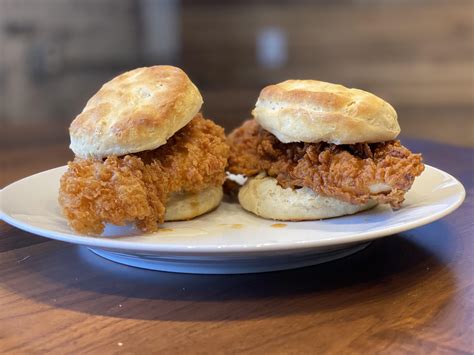 Homemade Chicken Biscuit Food