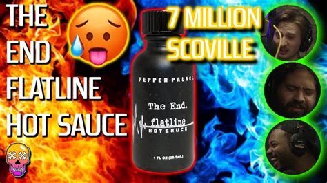 The End: Flatline Hot Sauce Challenge! | 7 Million Scoville | Extremely