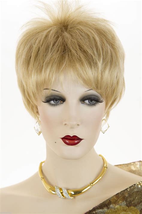 Golden Blonde Highlight Pale Blonde Blonde Short Straight Wigs Ebay Link Straight Wig