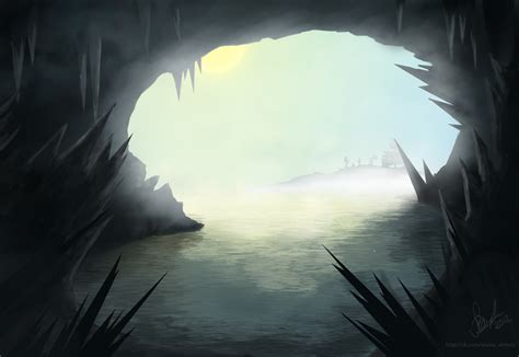 The Dark Cave By Vovkaaa On Deviantart