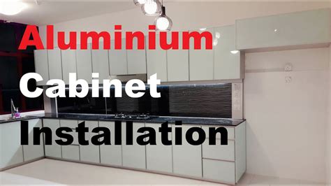 Fully Aluminium Kitchen Cabinet Installation 4 Hours 16 Minutes Of