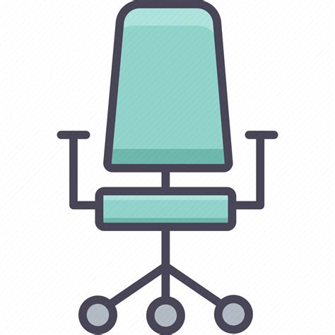 Business Chair Office Arm Chair Boss Chair Decison Seat Icon